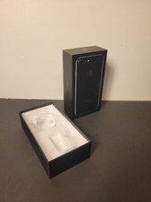 BOX ONLY Apple iPhone 7 Jet Black 256GB Empty Box Near Mint No Phone Resale