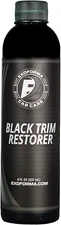 Black Trim Restorer - Restores Factory Black to Plastic Trim - Protects against 