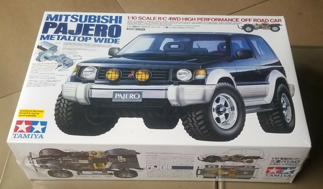 TAMIYA MITSUBISHI PAJERO METALTOP WIDE 1/10 4WD CC01 49490 Sealed