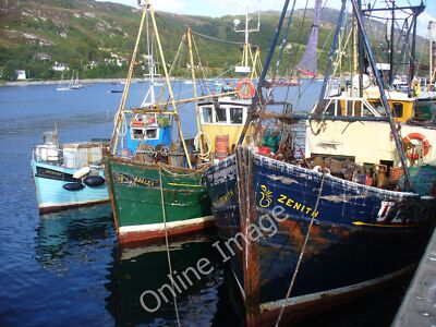 Photo 6x4 Zenith at Ullapool Fishing boats moored at Ullapool - Serene, A c2011