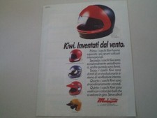advertising Pubblicità 1984 CASCO HELMET KIWI DESIGN PORSCHE - MALAGUTI