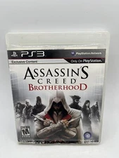 Assassin's Creed Brotherhood (Sony PS3, 2010) CIB Complete w/Manual Tested