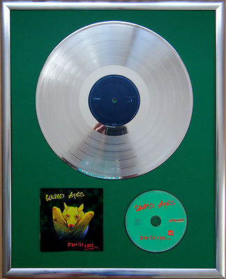 Guano Apes Proud like gerahmte CD Cover+ 12'' Vinyl goldene/platin Schallplatte