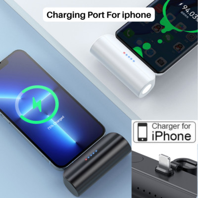 Mini Portable Power Bank für iPhone14 13 12 11 Pro Max 18W PD Schnellladegerät