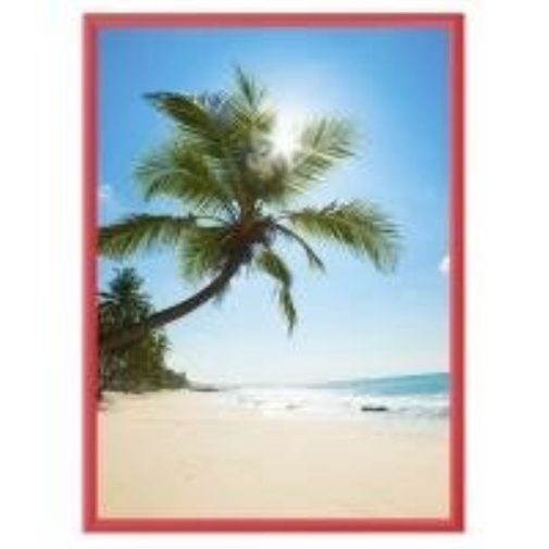 Folding frame, A3, red (KRA3G25C3020).