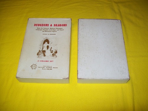 WHITE BOX DUNGEONS & DRAGONS TSR - 1 5TH PRINT COMPLETE HOBBITS & ENTS - Picture 2 of 5