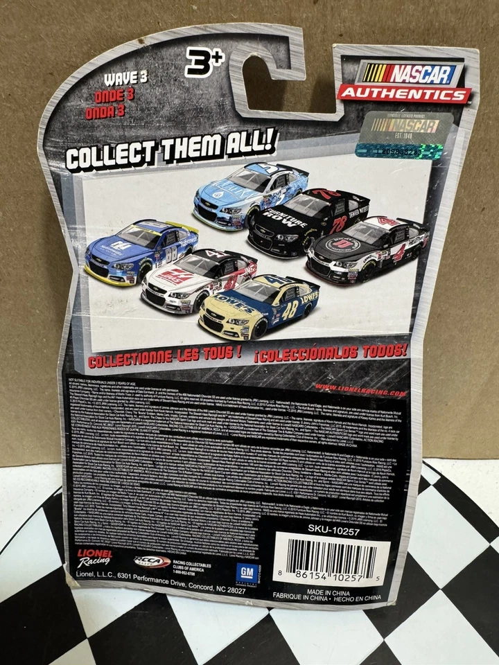 Kurt Busch #41 Haas Darlington Nascar Authentics 1/64 Wave 3 Foto 2 de 2