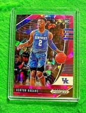ASHTON HAGANS PRIZM PINK ICE ROOKIE CARD KENTUCKY RC TIMBERWOLVES 2020 PRIZM DP 