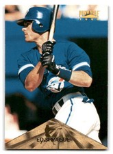 Ed Sprague 1996 Pinnacle Baseball #60 Toronto Blue Jays