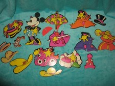 Vintage Disney Minnie Mouse Paper Cardboard Doll Clothes Accessories Sew On