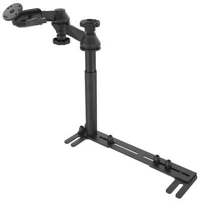 RAM No-Drill Universal Vehicle Laptop Mount with Round Plate End RAM-VB-196-SW2