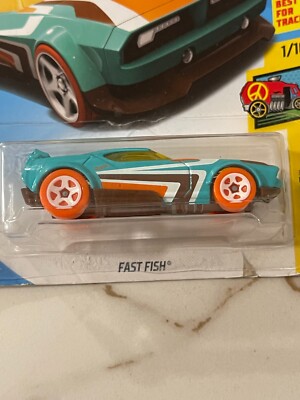 Hot Wheels Fast Fish Die-Cast Car - 1:64 Scale, HW Art Cars Series 1/10 - View #7