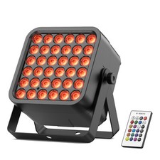 Rechargeable Par Light RGB Battery Powered Wireless DMX APP 36LED DJ Uplight