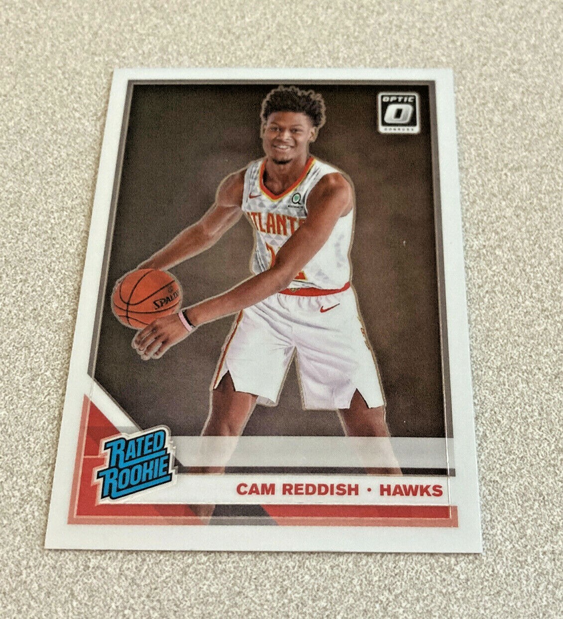 2019-20 Panini Donruss Optic RC #170 Cam Reddish Hawks