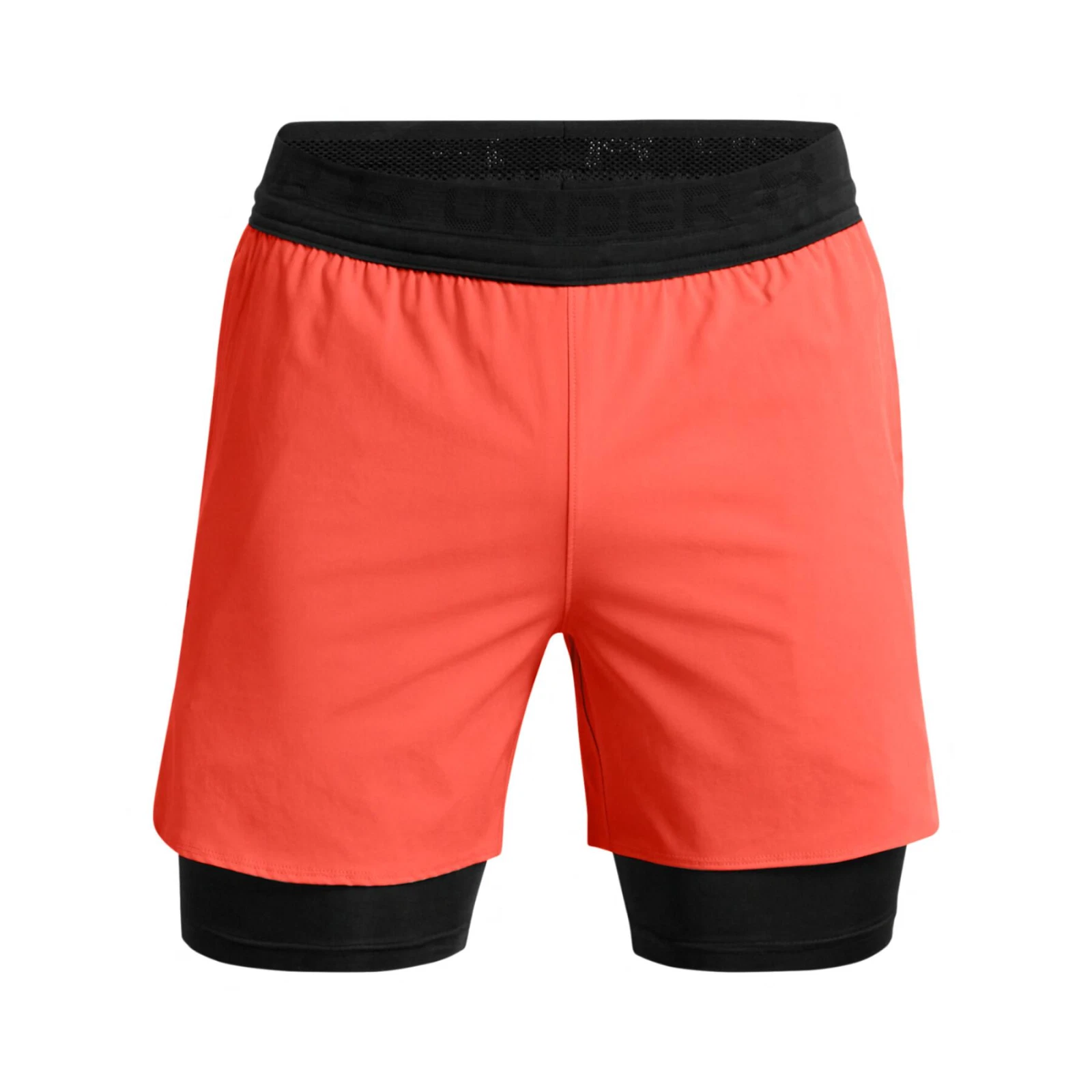$70 Under Armour Men's UA Vanish Elite Shorts Orange Black Sz Large 1378604-877