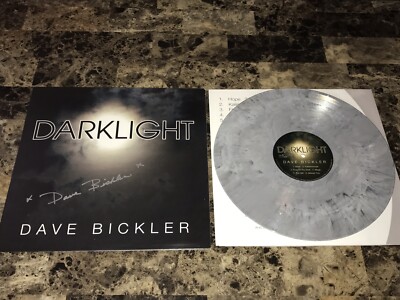 Dave Bickler Rare Signed Limited Edition Darklight Colored Vinyl Record Survivor