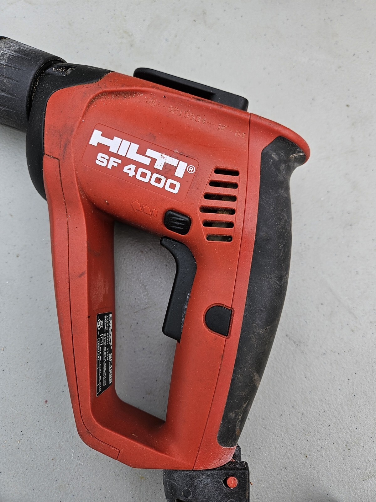 Hilti SF4000 and SMI 55 Plus Corded Drywall WORKS Autofeed Screw Gun