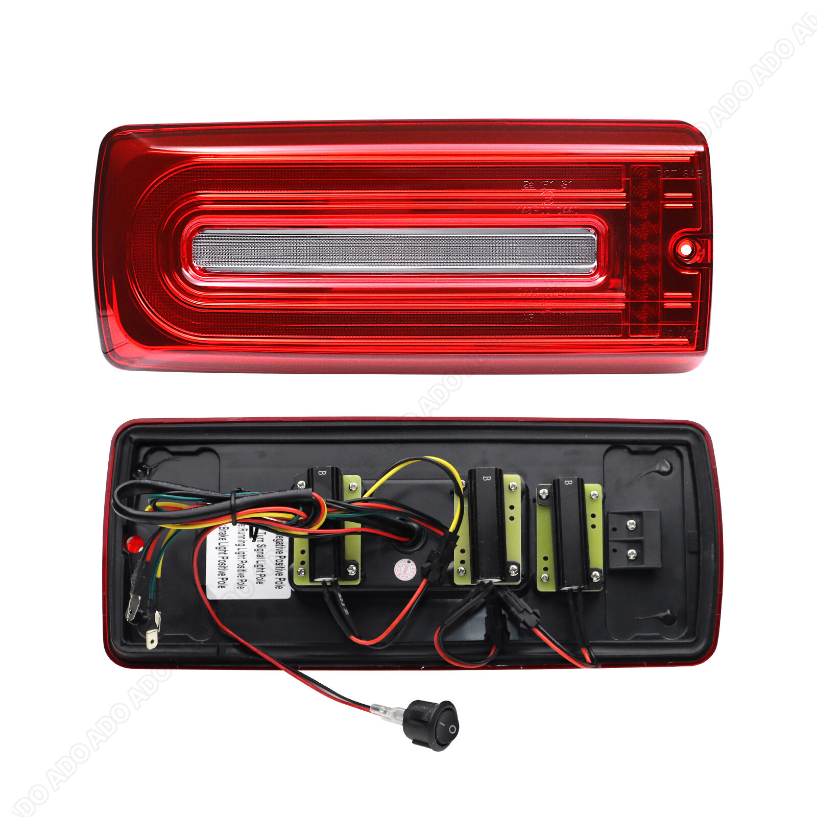 2x Led Rückleuchte Heckleuchte Lauflicht Blinker für Mercedes W461  