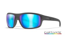 Wileyx Contend Captivate Blue Mirror Matte Graphite Frame Brille Sonnenbrille