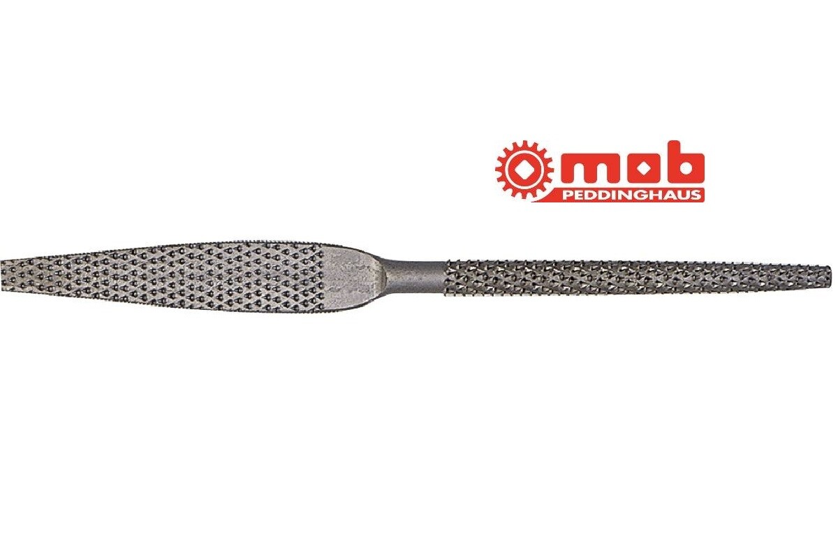 Râpe serrurière double face MOB 944 piqûre moyenne pour métal et bois