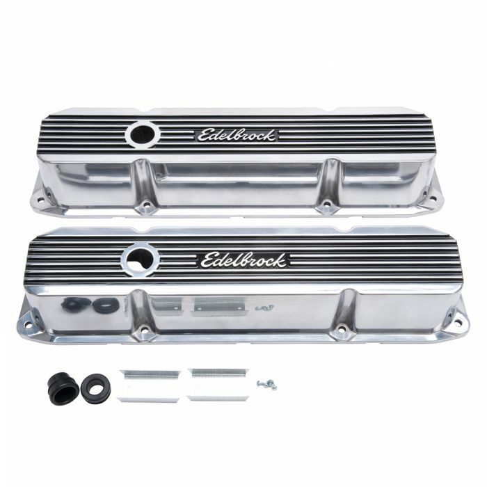 Edelbrock BBC Elite II Series Valve Covers Edelbrock BBC Elite II Series Valve Covers