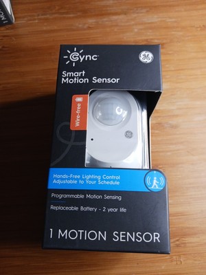 NEW GE CYNC Smart Motion Sensor Controls GE Smart Lights Bulb White #3341