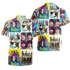 gift new The Beatles Hawaiian Shirt Christmas shirt 3d best gift best g13 46