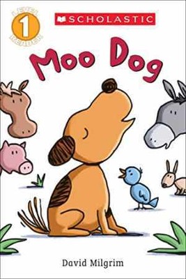 Moo Dog (Scholastic Reader, Level 1) - Paperback, by Milgrim David - Good