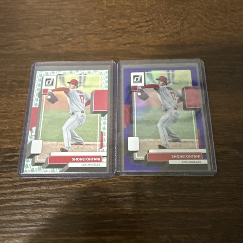 2022 Panini Donruss Shohei Ohtani Liberty Parallel/Purple Pitching Cards!