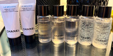 CHANEL Hydra Crème, Camelia, Face Cleanser La Mousse, Micellar Travel Set