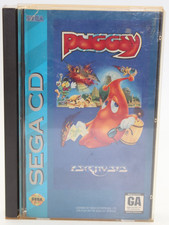 Puggsy Sega CD CIB Complete w/ Reg Card TESTED - Broken Hinge