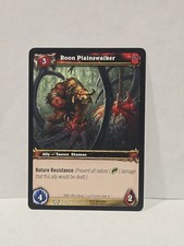 World Of Warcraft TCG Roon Plainswalker The Hunt For Illidan Regular Common