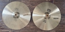Paiste 2002 15" black label rock Hi-Hats John Bonham