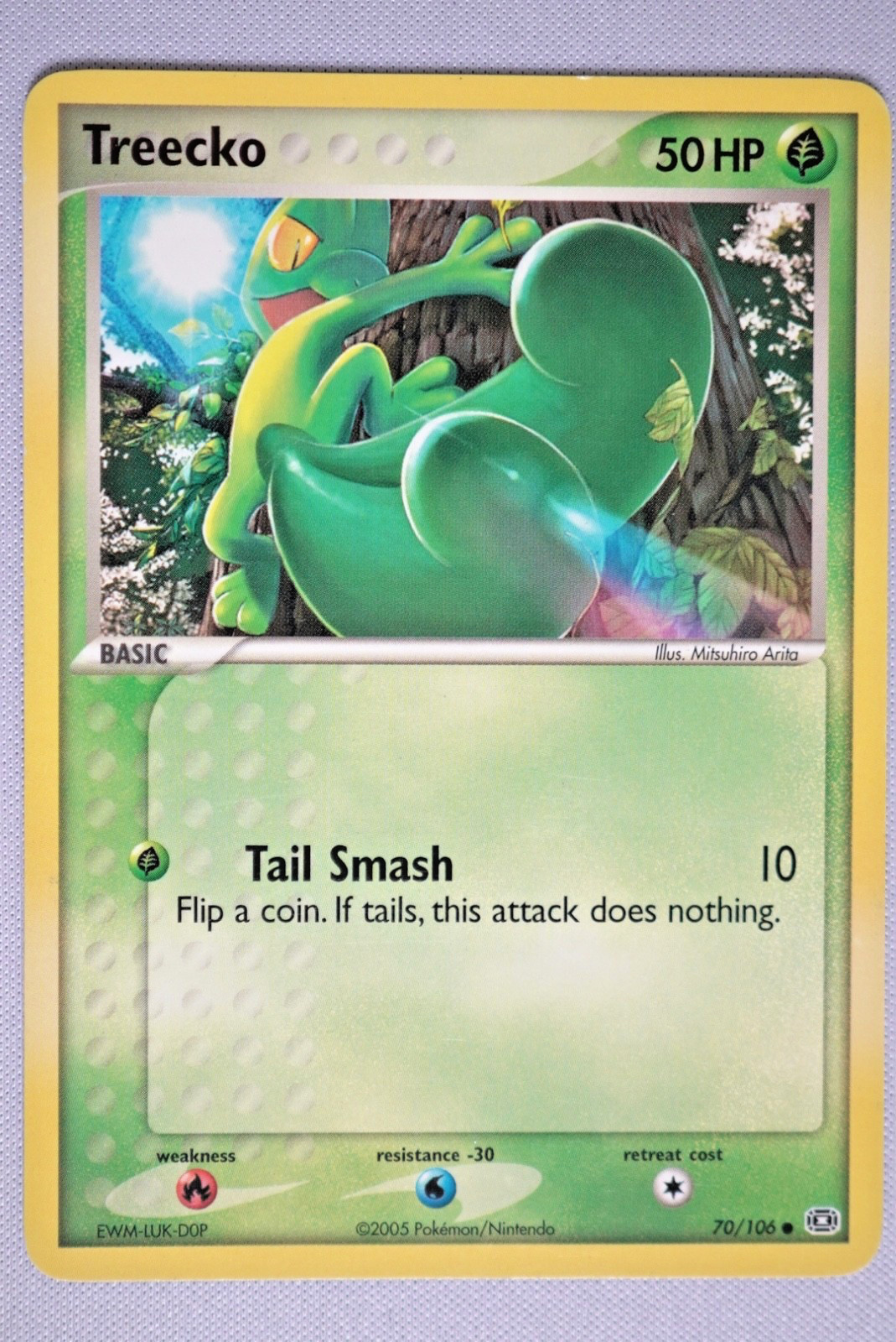 Treecko EX Emerald 70/106 Common MP