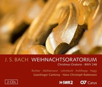 Weihnachtsoratorium Bwv 248 | MüHlemann/Richter/Nagy/Rademann/Gaechinger Cantor.