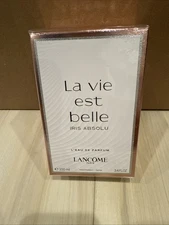 La vie est Belle Iris Absolu by Lancome for women L'EDP 3.3 / 3.4 oz New in Box