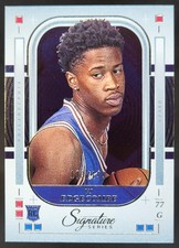 2025-26 Panini Signature Series VJ Edgecombe /199 #1 RC Philadelphia 76ers JC5