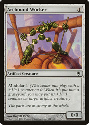 Arcbound Worker 104/165 Darksteel MTG