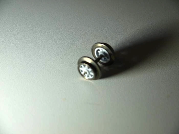 10 x Trix 36 6693 00 Express Speichen Radsätze, 11mm, grau, alte Nr.: 66693 - Bild 2 von 2