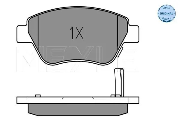 Pastiglie freno Assale anteriore 025 239 8217/W MEYLE per OPEL CORSA D ADAM