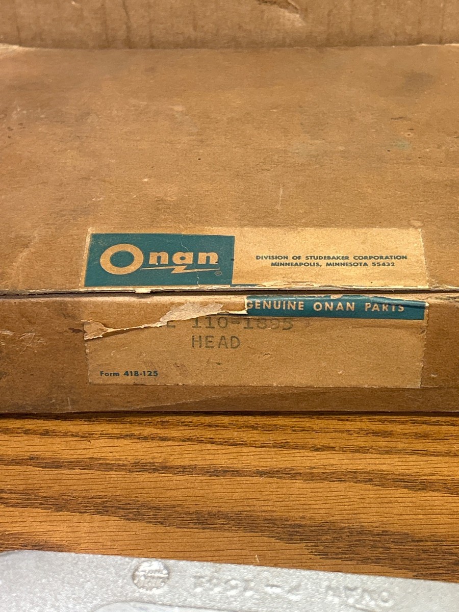 NOS OEM Onan 110-1895 Cylinder Head. DEALER CLOSE OUT !! Free