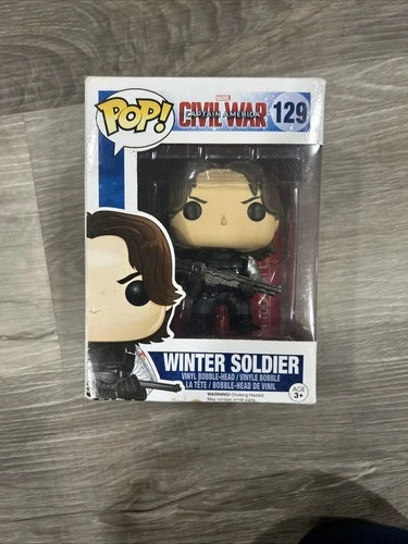 Funko Pop! Marvel Captain America: Civil War Winter Soldier #129 Figure