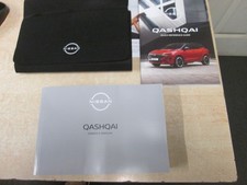 GENUINE NISSAN QASHQAI OWNERS MANUAL HANDBOOK SAT NAV  2020-2025 J12