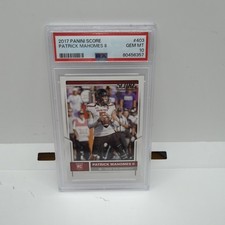 2017  Patrick Mahomes Score Rookie Beautiful Card MVP ?HOT INVEST NOW? PSA 10. rookie card picture