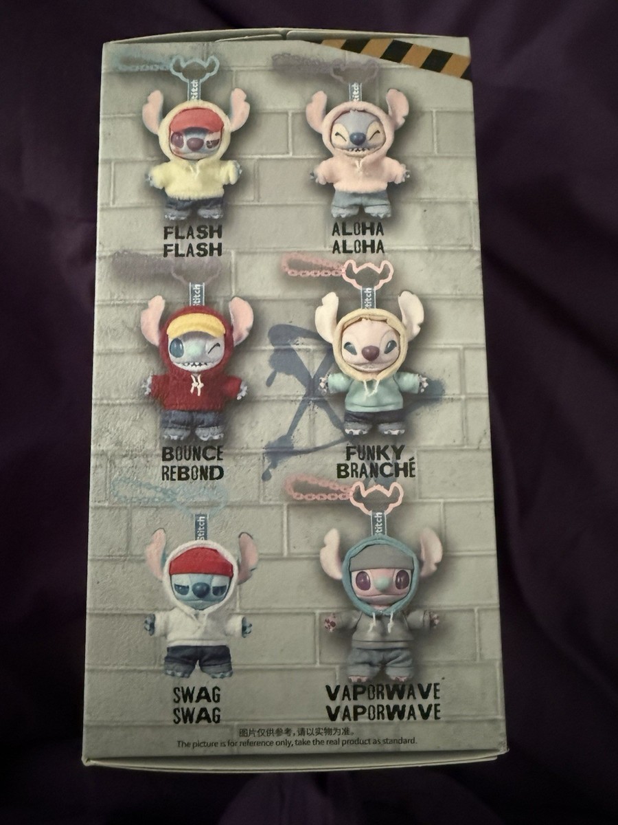 Labubu Miniso Disney Stitch Gen Z Street Style Series Figurine