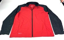 Nike Men  s L Dri-Fit Full Zip Windbreaker Golf Athletic Workout Jacket 688493
