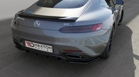 Spoiler CAP FüR Mercedes-Amg GT / GT S C190 Facelift Heckspoiler Schwarz