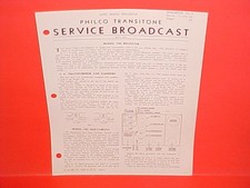 1920-1942 Philco Car Radio Service Manual Model 700 Ford Auburn Cord Deusenberg