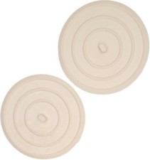 Rubber Flat Suction Sink Stopper 2pc Set - Fits Most Standard Sink, Tub  Shower