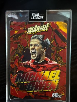 2025 Club Legacyz Michael Owen /200 Breakout